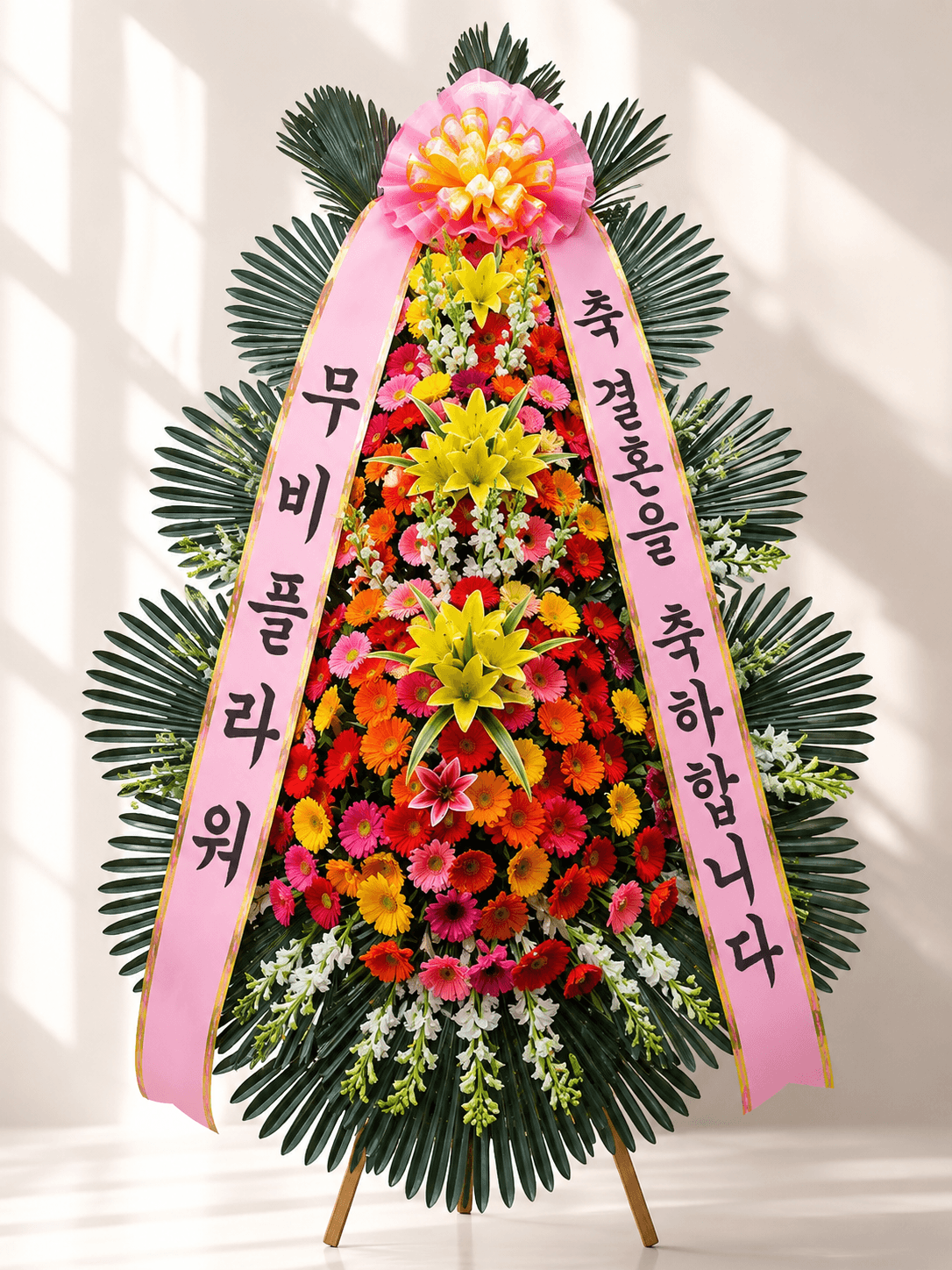 선샤인 축하 화환