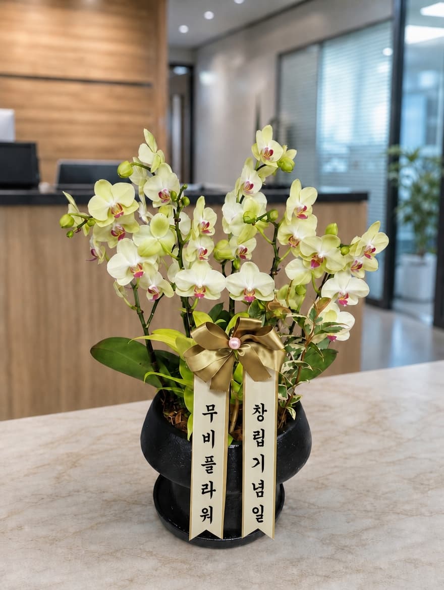 레몬 호접란 4대