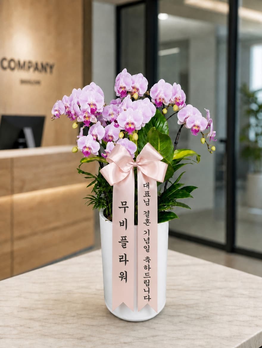 라벤더 호접란 3대